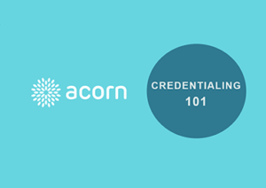 Credentialing 101